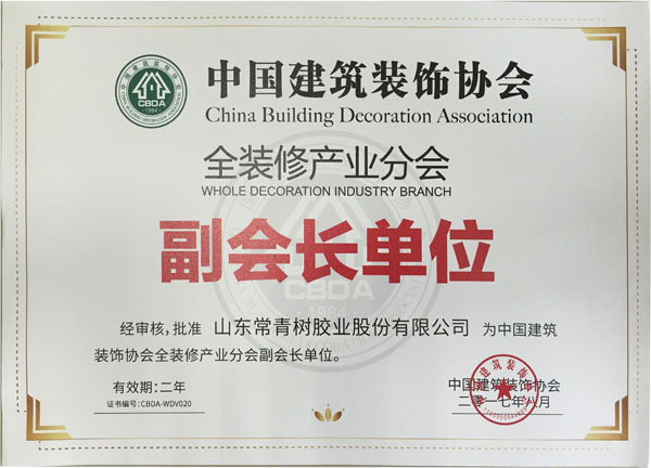 《环境友好型胶粘剂,粘接未来美好生活》—— 常青树胶业为中国建筑装饰助力